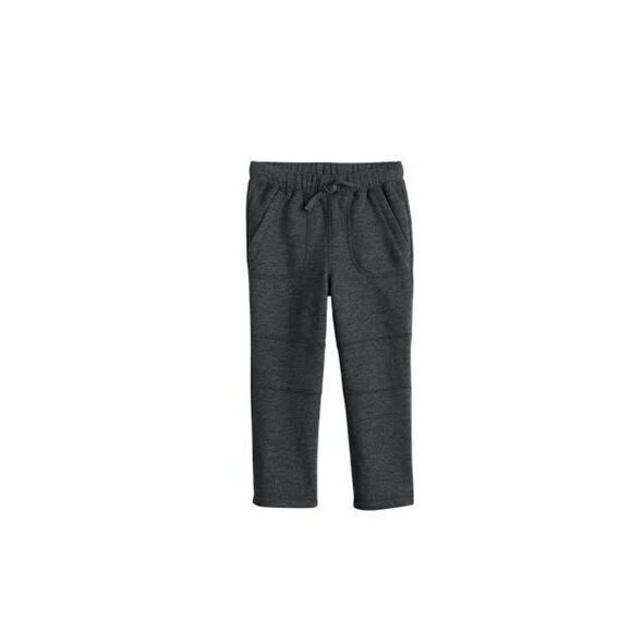 Baby Boy Jumping Beans Knee Stitch Fleece Black Ore Heather Pants Size 24M - Picture 1 of 5